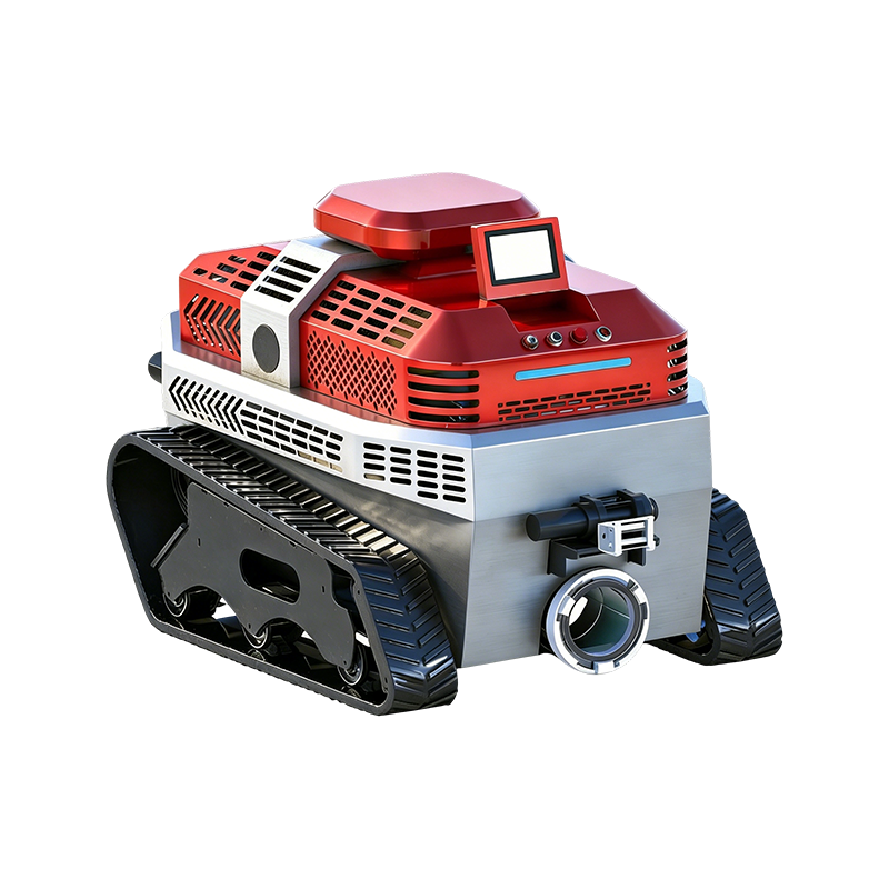 Compacte intelligente drainagerobot met rupsbanden (600 m³/u)