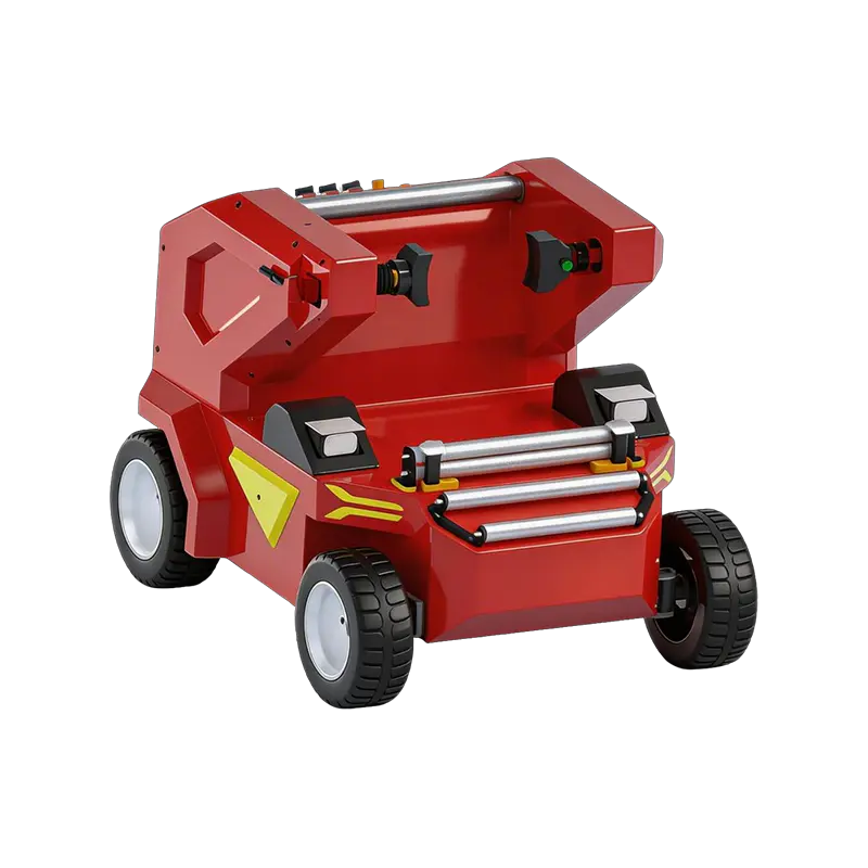 Intelligente drainagerobot met automatisch oprollen van de slang